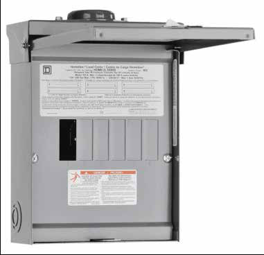 100 Amp Load Center